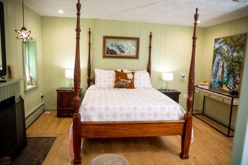 Katil atau katil-katil dalam bilik di The Guest House at River Haven Sanctuary