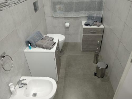 Koupelna v ubytování B&B la marica