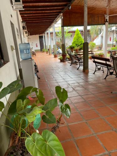 Restaurace v ubytování La Vieja Guardią