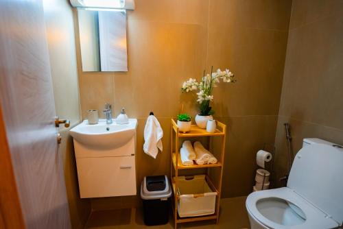 Un baño de Résidence Théa