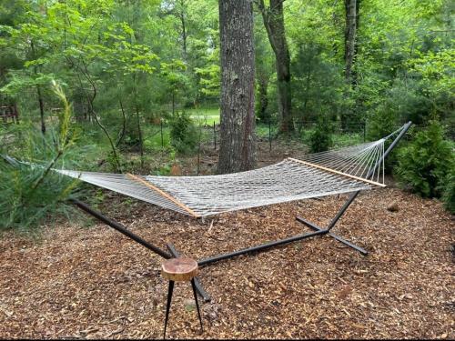 Κήπος έξω από το The Giddyup Getaway at The River Haven Sanctuary