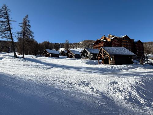 chalet Happy v zimě