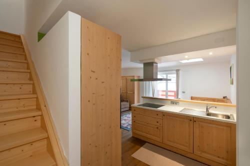 A kitchen or kitchenette at Casa Chatrian