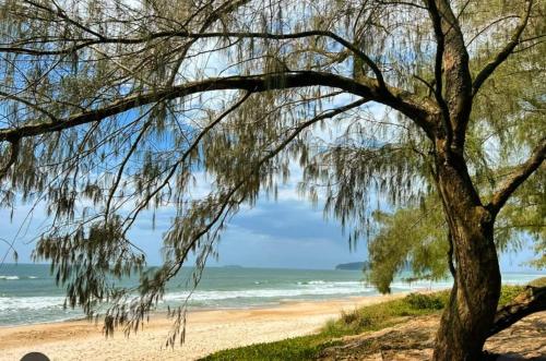 Paisaje cerca de este camping resort