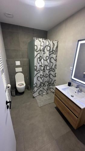 Ένα μπάνιο στο Apartmány pod Chočom