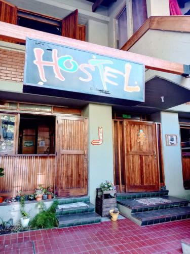 Hoone, kus hostel asub