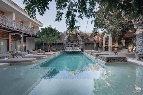 Kolam renang di atau dekat dengan CervecerIa Tulum Boutique Hotel & Beer Spa