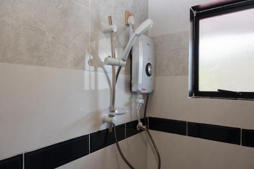 Ένα μπάνιο στο Bricks Guesthouse