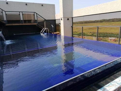 Bazén v ubytování Hotel Zetta Village nebo v jeho okolí