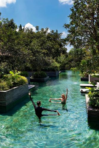 Landskap semula jadi dekat dengan resort