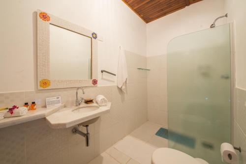 Ванна кімната в Pousada do Parque