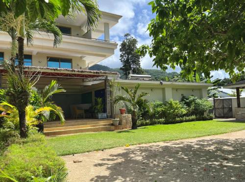 Zahrada ubytování Crown Beach Hotel Seychelles
