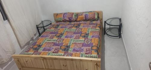 Postel nebo postele na pokoji v ubytování Casa a media cuadra del mar
