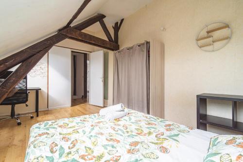 Grand appartement Reims gare centre 4 chambres