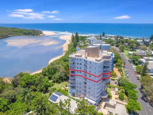 Landskap semula jadi dekat dengan apartmen
