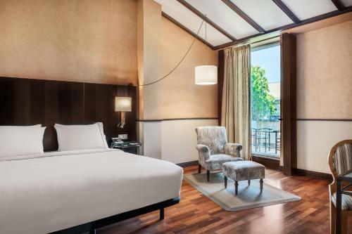 Postel nebo postele na pokoji v ubytování AC Hotel Ciudad de Tudela by Marriott