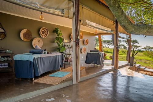 Rõdu või terrass majutusasutuses Muluwa Lodge