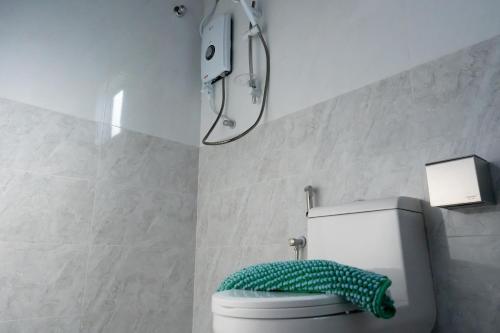 Ένα μπάνιο στο Bricks Guesthouse