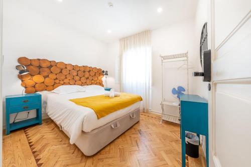 Postel nebo postele na pokoji v ubytování Casa dos Cucos
