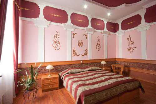 Cama o camas de una habitación en Volter Hotel