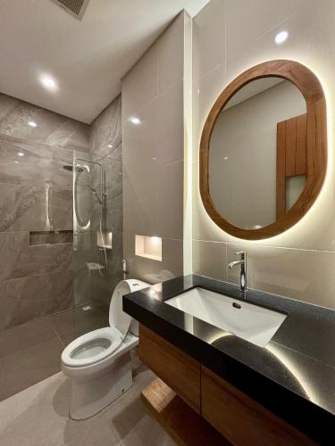 Bilik mandi di Solvana Villas Sanur by AGATA