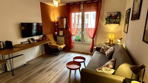 093 - Studio Zen -2 pers-Parking - Proche du centre
