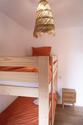 - une chambre avec 2 lits superposés dans l'établissement Casa Saint Denis, à Labenne