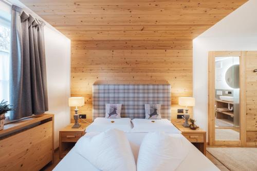Postel nebo postele na pokoji v ubytování Bio Boutique Hotel Laurino