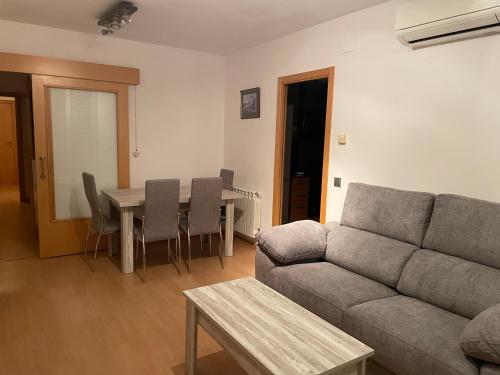 Χώρος καθιστικού στο Apartament del Passeig