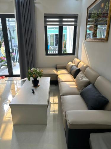 Ruang duduk di Pensee homestay