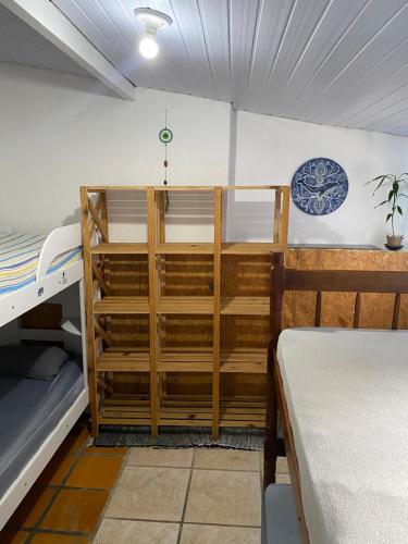 Postel nebo postele na pokoji v ubytování Hostel Surf de Bem