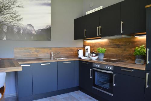 Dapur atau dapur kecil di Wohnplatz 52