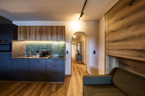 Dapur atau dapur kecil di MiLa Apartments
