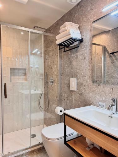Bilik mandi di HoneyComb GuestHouse