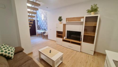 Posedenie v ubytovaní Duplex Huelin I & Beach