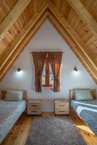 Кровать или кровати в номере Vila Malineta