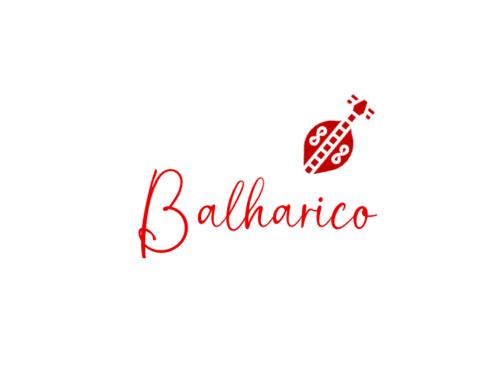 a logo for a restaurant with a ballahine at Monte do Balharico by Portus Alacer in Avis