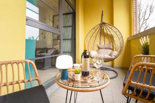 LuxApartment - park view - patio - parking