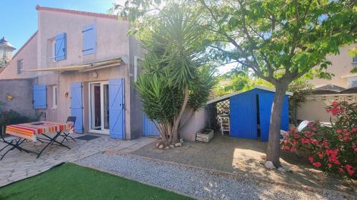 Maisonnette familiale climatisée dans résidence avec piscine