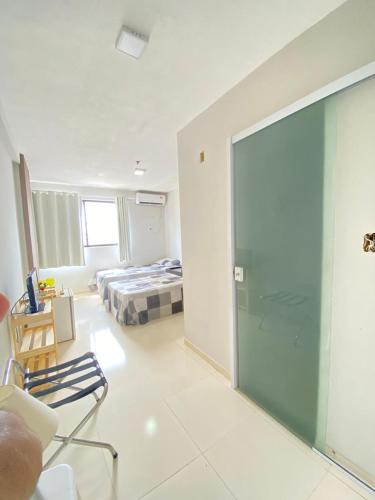 Ένα ή περισσότερα κρεβάτια σε δωμάτιο στο Bellagio quarto flat