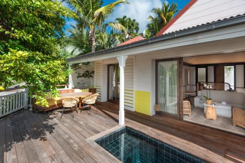 Piscina di Hôtel Barrière Le Carl Gustaf St Barth o nelle vicinanze
