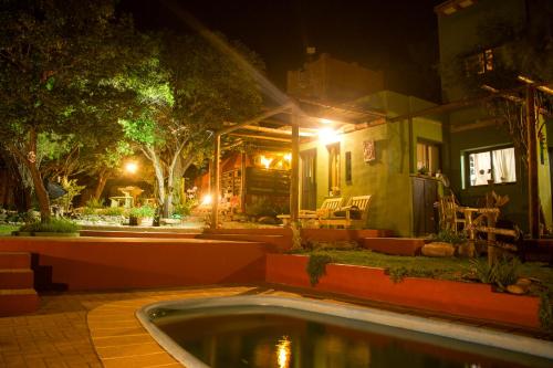Taman di luar Loma Linda Hostal y Posada Serrana
