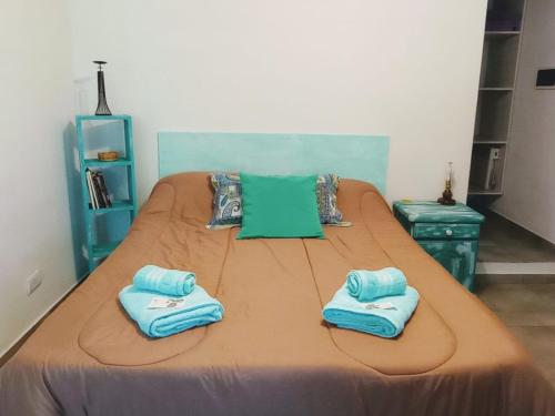 Katil atau katil-katil dalam bilik di Loma Linda Hostal y Posada Serrana