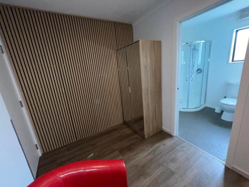 Koupelna v ubytování Academy Lodge Motel