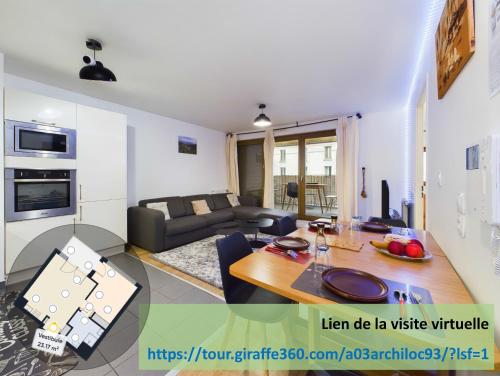 Roi de la Seine à Paris, stade, Gare parking et terrasse