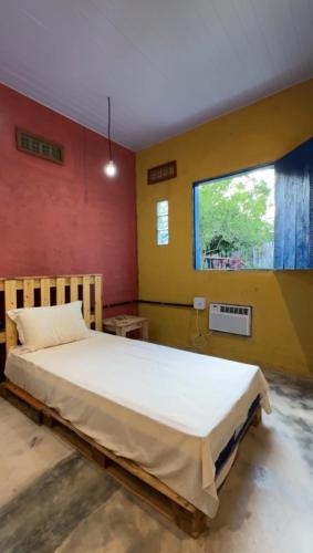 Katil atau katil-katil dalam bilik di Pousada & Restaurante Mi Casa, Su Casa