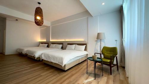 Postel nebo postele na pokoji v ubytování 131 inn