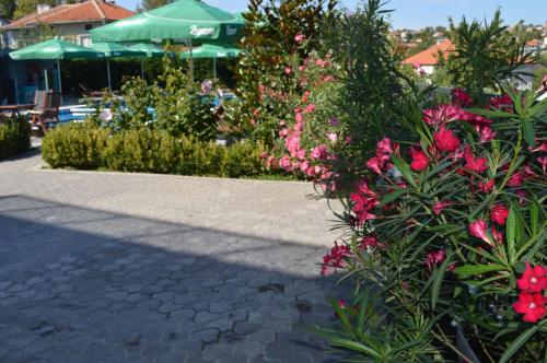 Jardín al aire libre en Iva Resort