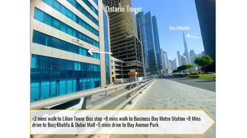 Stylish 2 bd Apt in Business Bay, Prime Location