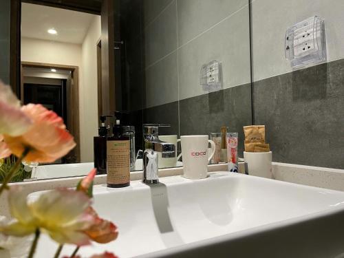 Koupelna v ubytování Naxinh SP3715